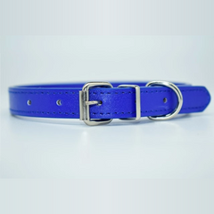 12 Color Adjustable Leather Pet Collar