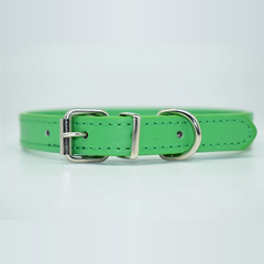12 Color Adjustable Leather Pet Collar