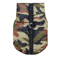 Waterproof Dog Camo Coat Winter - Outdoors