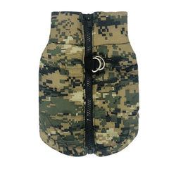 Waterproof Dog Camo Coat Winter - Outdoors