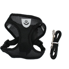 Pet Adjustable Harness + Free Leash