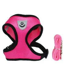 Pet Adjustable Harness + Free Leash