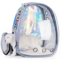 Transparent Space Capsule Pet Carrier Backpack