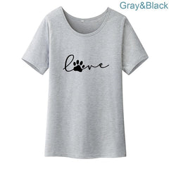 Fashion Paw Love Pet T-shirt