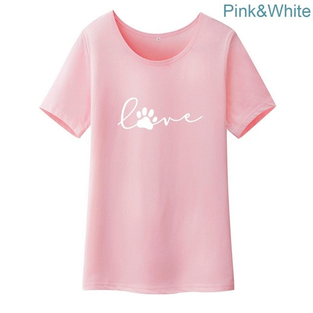 Fashion Paw Love Pet T-shirt