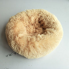 Round Soft Washable Pet Bed