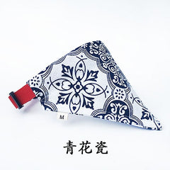 Adjustable Pet Printed Bandana