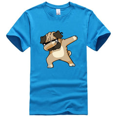 DABBING PUG Funny Tshirt