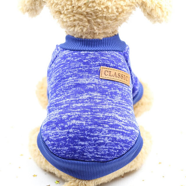 Warm Pet Cute Puppy & Kitten Sweater