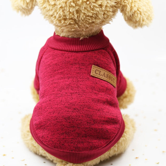 Warm Pet Cute Puppy & Kitten Sweater